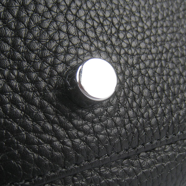 Cheap Hermes Paris Bombay Large Bag Black H2809 - Click Image to Close